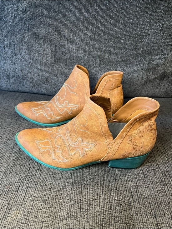 JoliMall Shoes - Jolimall Women’s 10 Western Split Ankle Booties